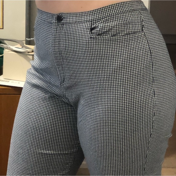 Gingham Tailored Pant - Size 12 - Picture 4 of 5